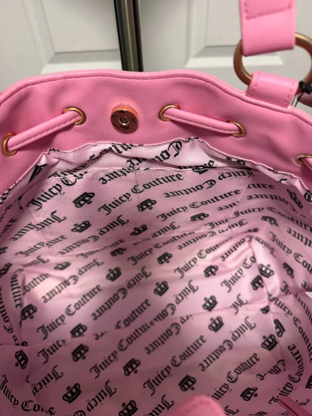 Juicy Couture Juicy Tale Retro Green Cherry Blossum Daydreamer Bag NWT - Picture 11 of 11